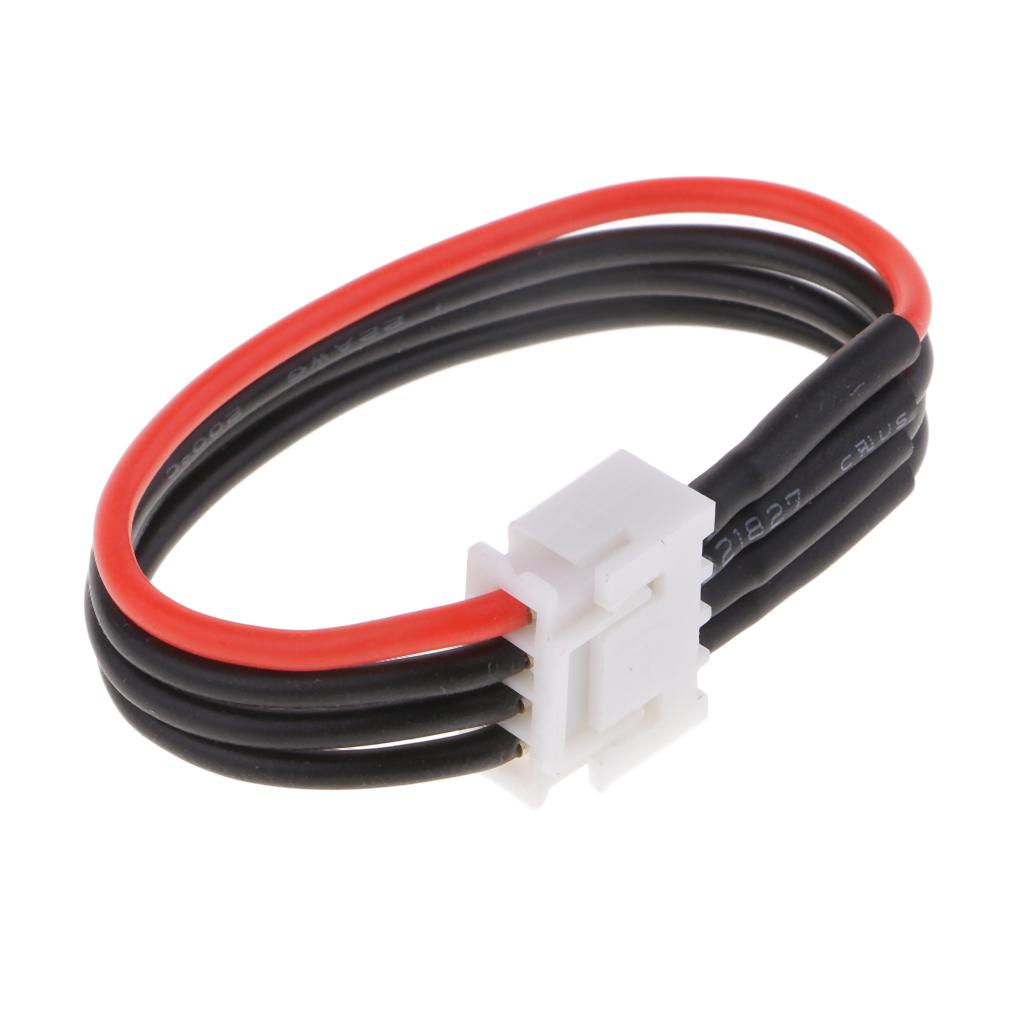 5PCS Silicone JST-XH Balance Cable 22AWG for Lipo Lithium Battery 3S (11.1V)