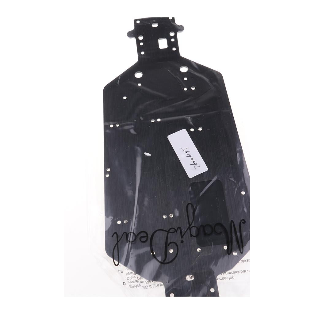 RC Car Metal Chassis Upgrade Parts for HSP 94111 RC Monster Truck Black