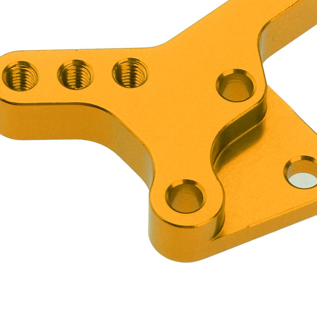 Metal Front Shock Tower Upgrade Parts for HSP 94122 1/10 Scale RC Car Golden