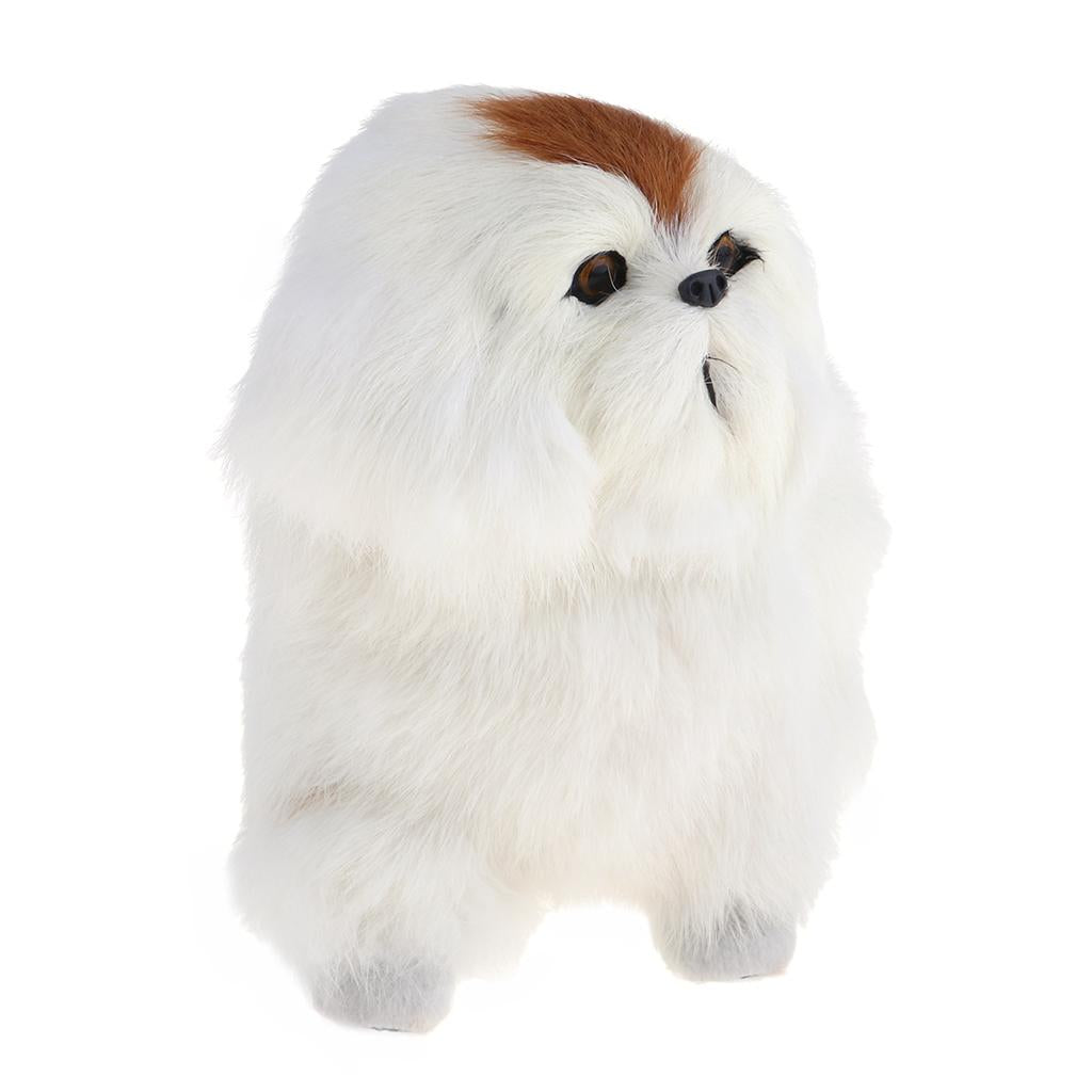 Simulation Animal Doll Plush Dog Kids Toys For Children Decorations Gift B