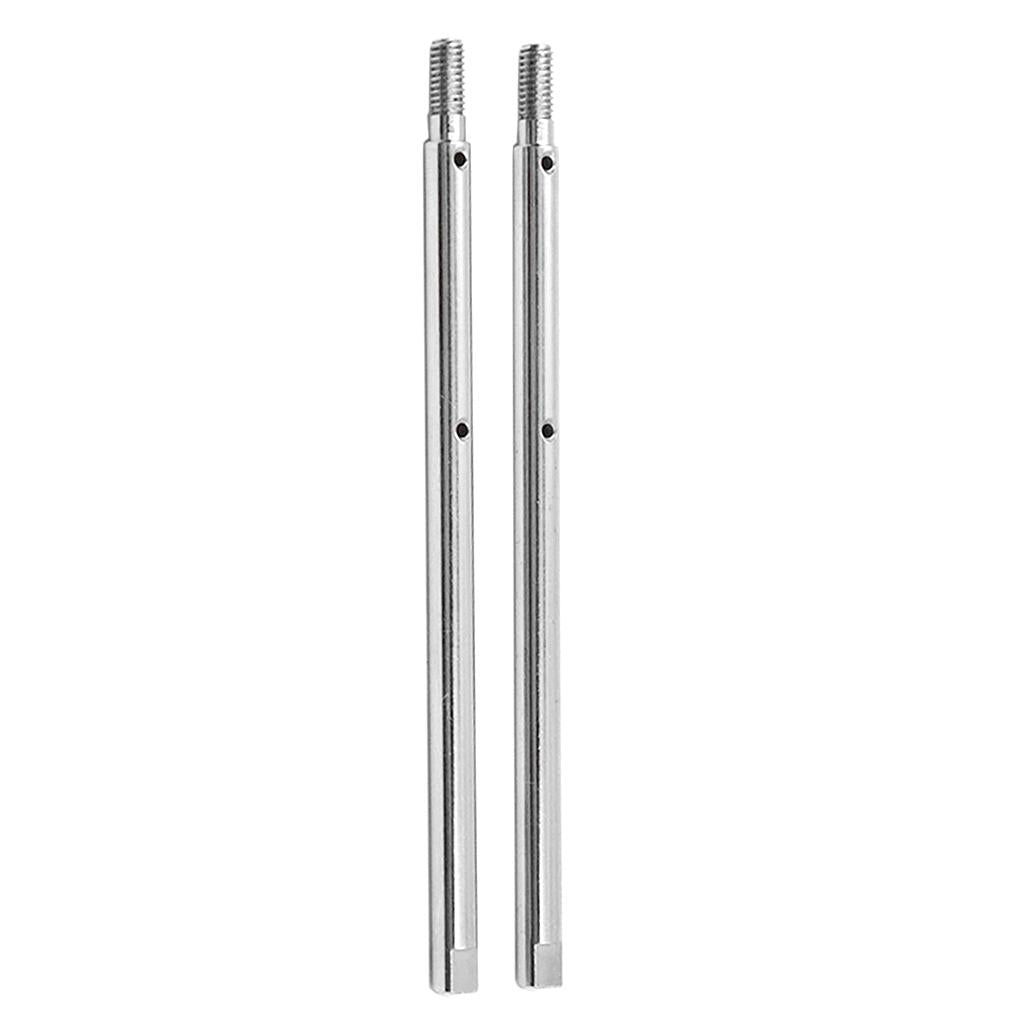 2pcs Metal Rear Axle Shaft for WLtoys 12628 12423 12428 1/12 RC Racing Cars