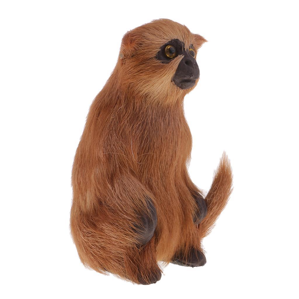 Simulation Monkey Action Figure Statue for Home Garden Outdoor Decoration