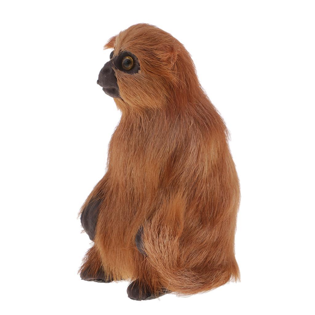 Simulation Monkey Action Figure Statue for Home Garden Outdoor Decoration