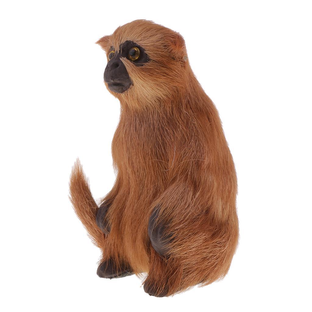 Simulation Monkey Action Figure Statue for Home Garden Outdoor Decoration
