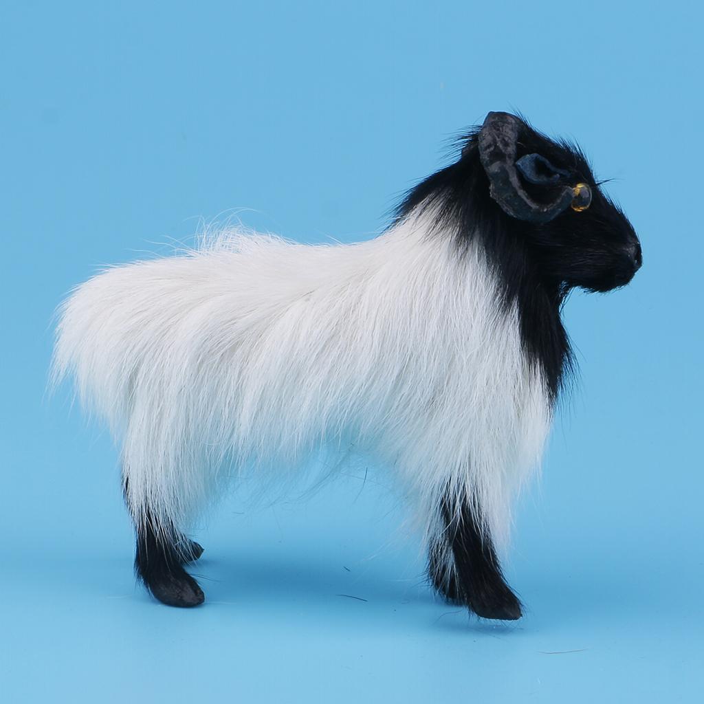 Prairie Sheep Goat Mutton Statue Miniature for Home Garden Latio DIY