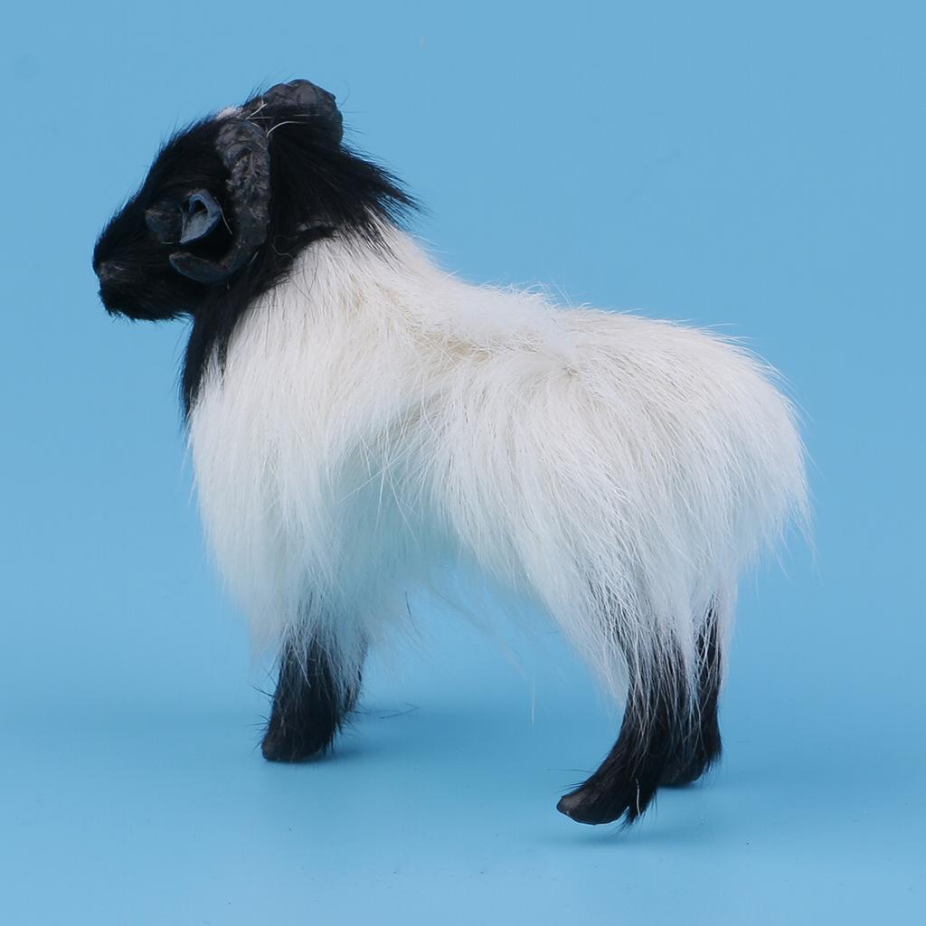 Prairie Sheep Goat Mutton Statue Miniature for Home Garden Latio DIY