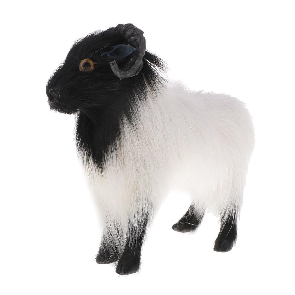 Prairie Sheep Goat Mutton Statue Miniature for Home Garden Latio DIY