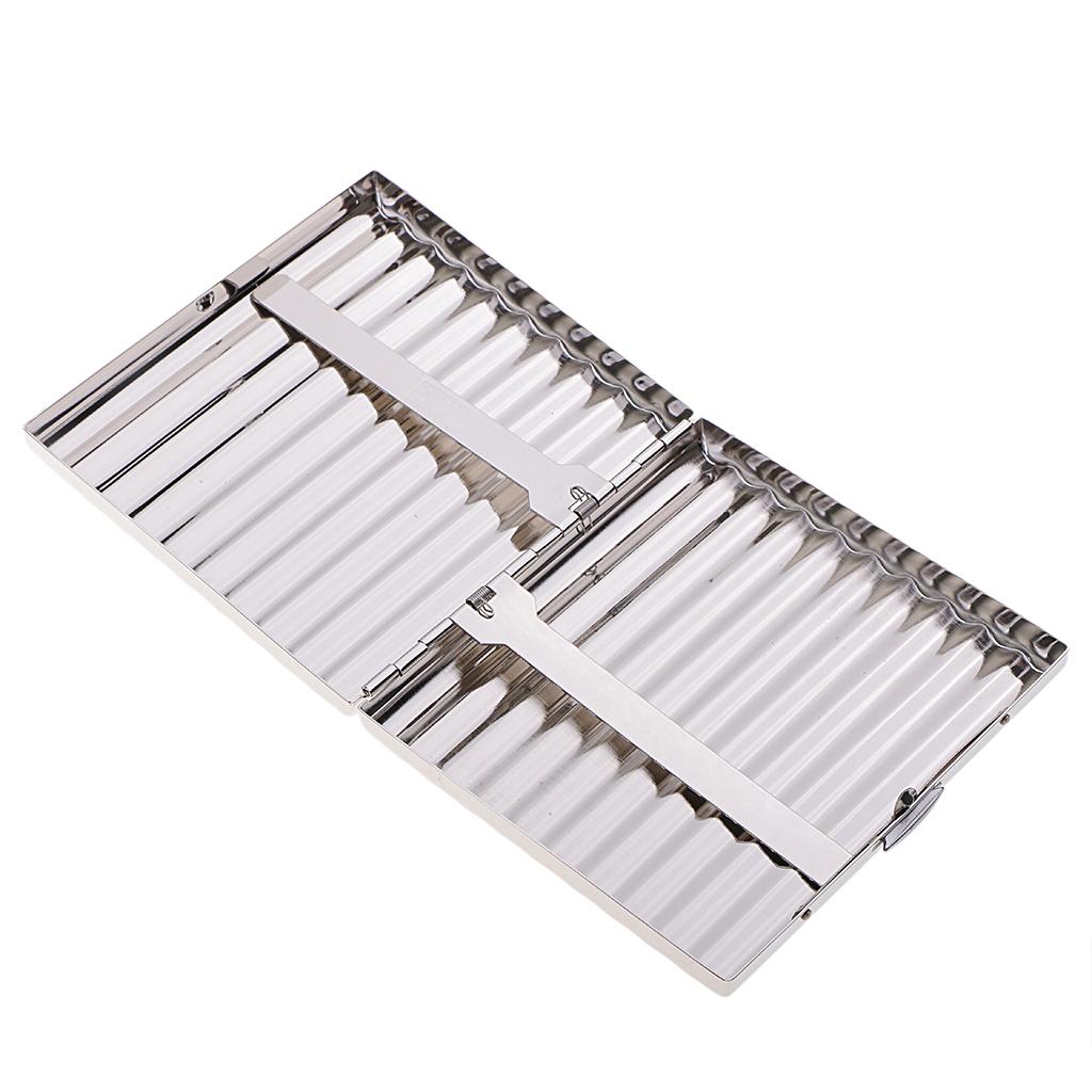 Smoking Cigarette Case Tobacco Box 20 Cigarettes for Man Smoker Accs