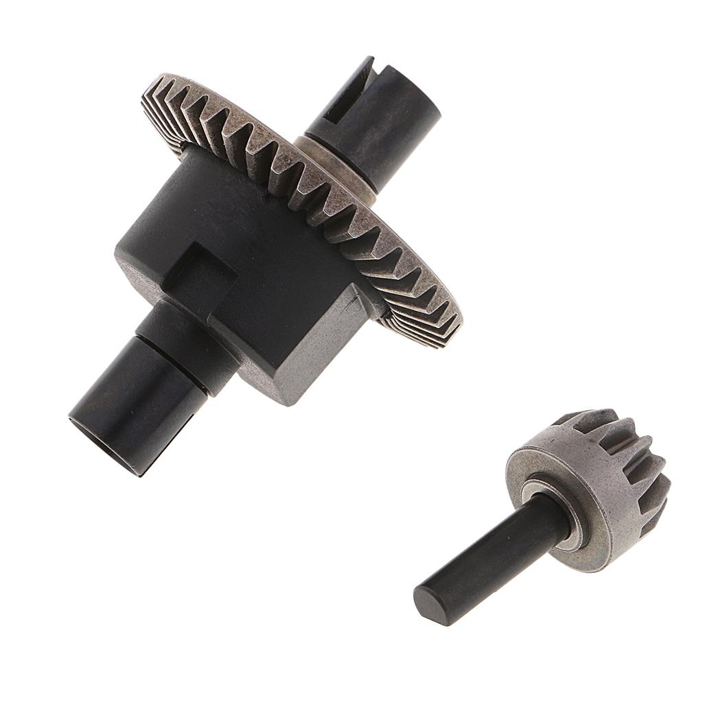 1/set Aluminum Alloy Front Rear Assembly for HSP 1/10 RC Car Golden