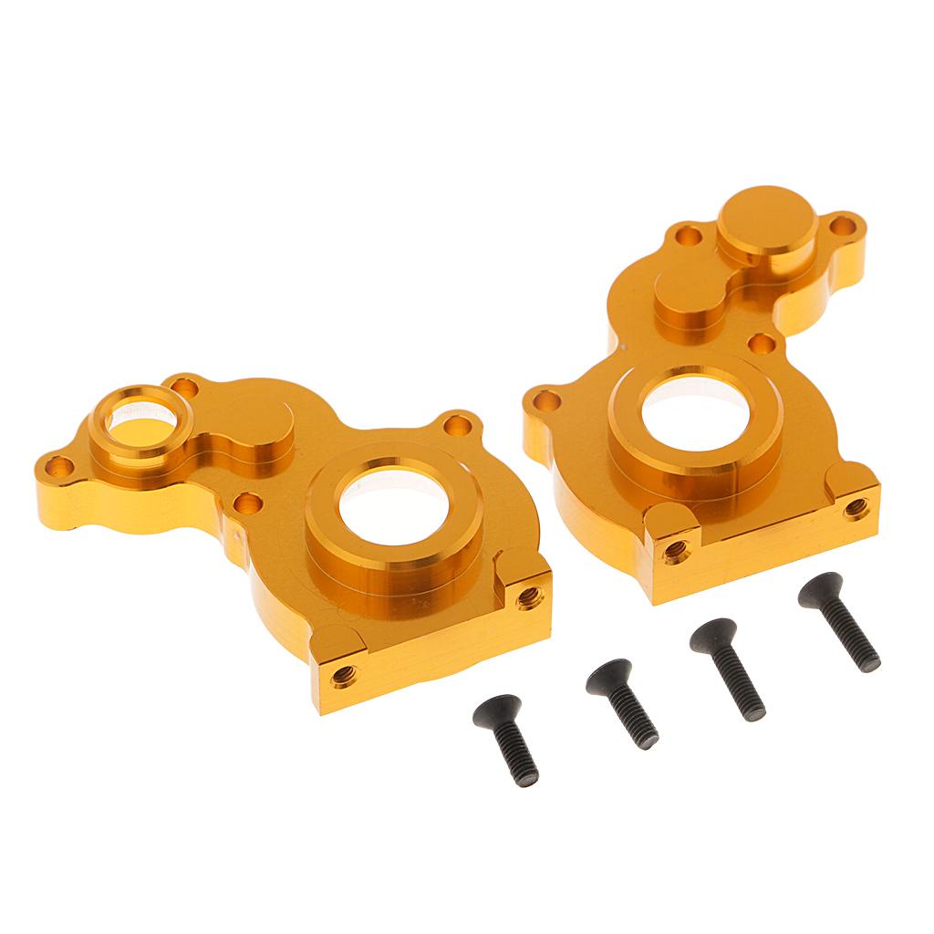 Axial SCX10 Aluminum Transmission Housing for 1/10 RC Car Model Orange