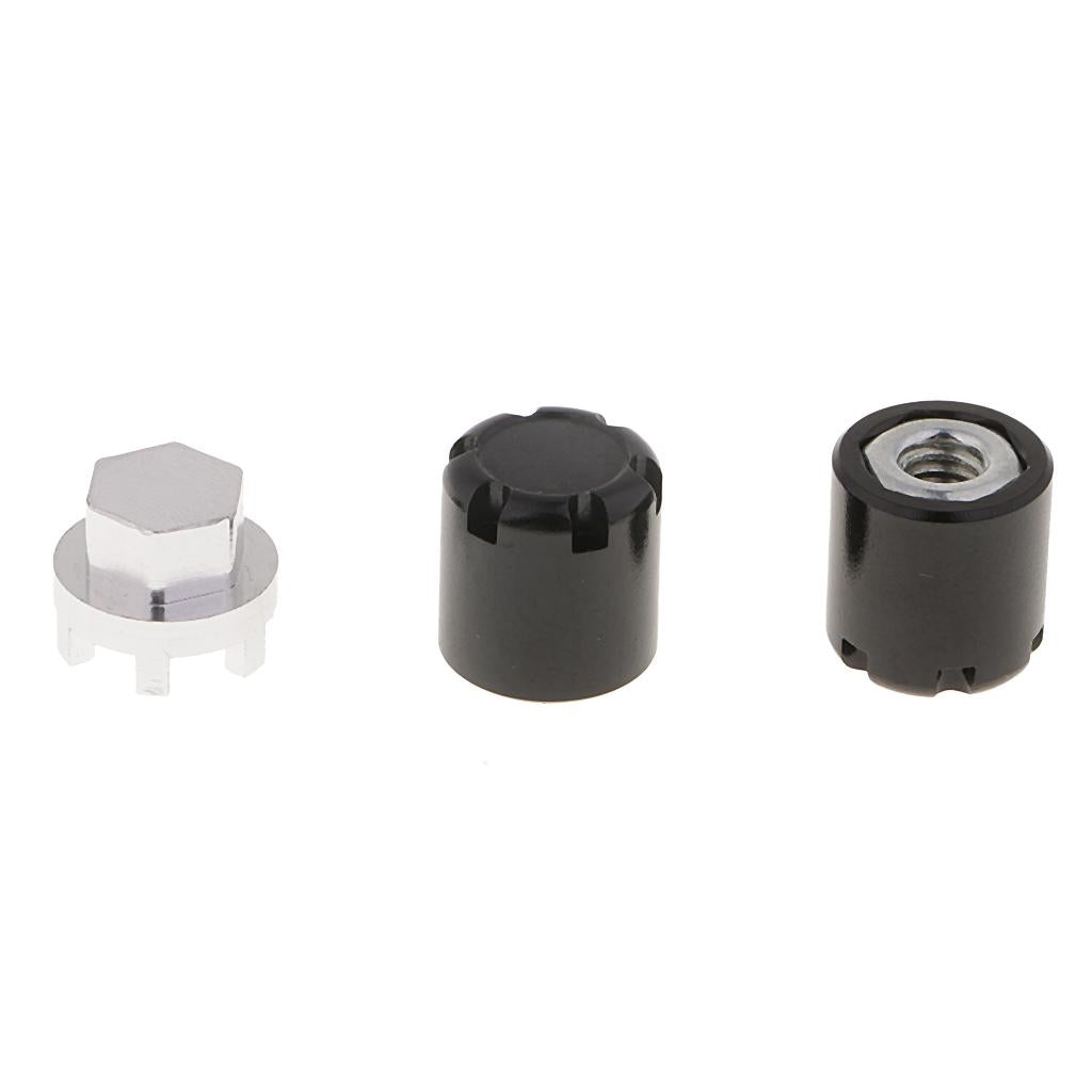 4pcs Metal M4 10x10mm 1/10 RC Vehicle Fastener Nuts Wheel Rim Accessories A