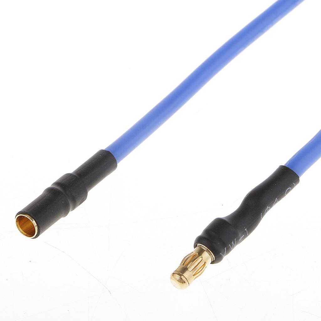 16AWG Banana 3.5mm Silicone Extension Cable RC Accessory for ESC Motor Blue