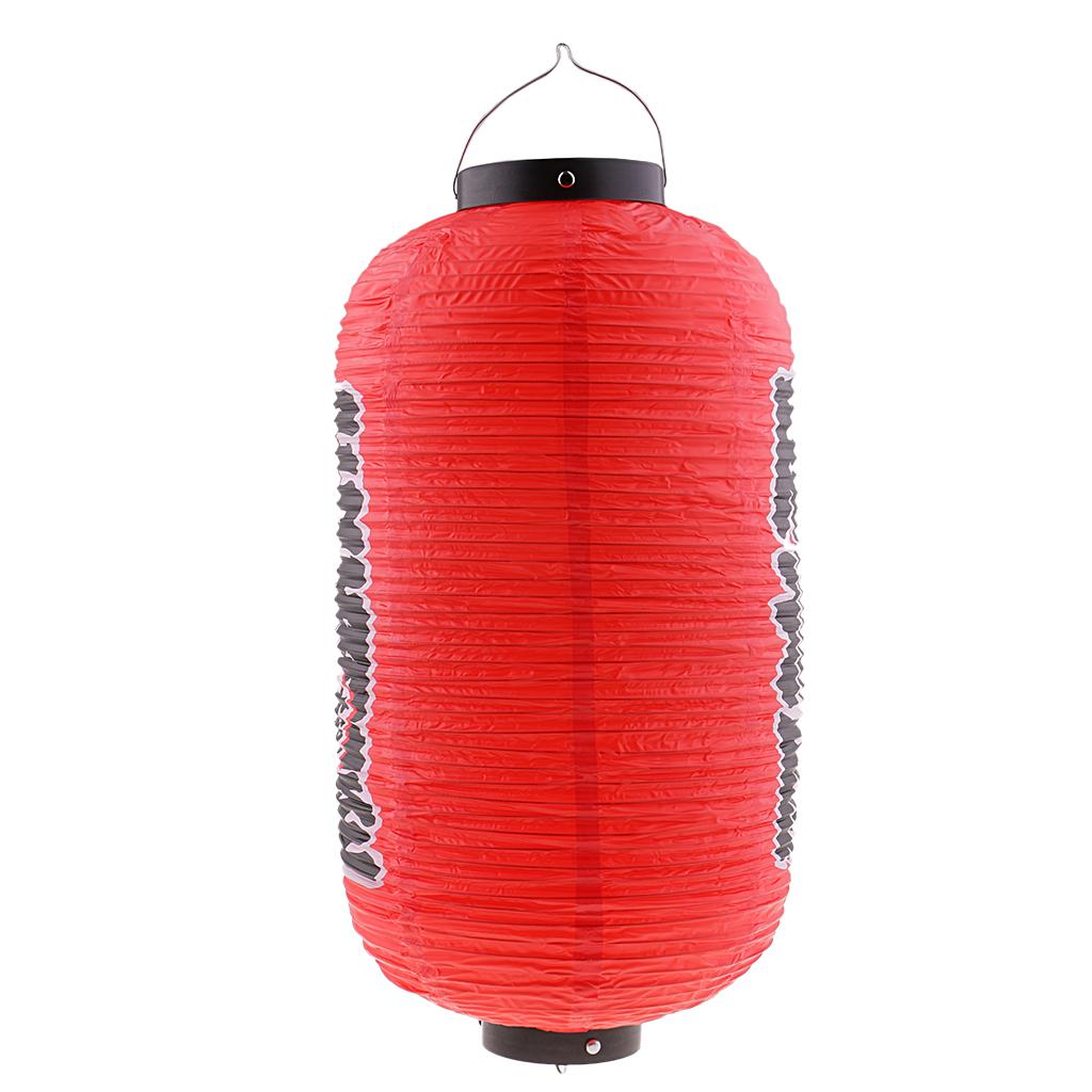 PVC Waterproof Folding Traditional Japanese Style Hanging Lantern Chochin E