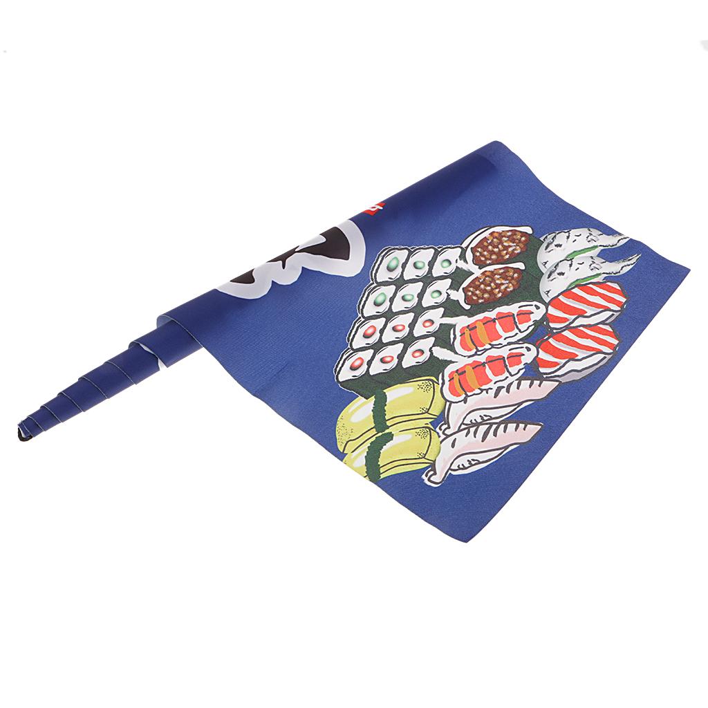 Japanese Noren Curtain 24x62cm Sushi Bar, Doorway Room Style-4