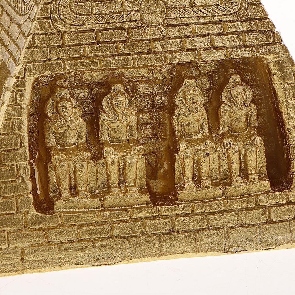 Egypt Pyramid Model Resin Pyramids Figurine for Kids Sand Table Decor Toy