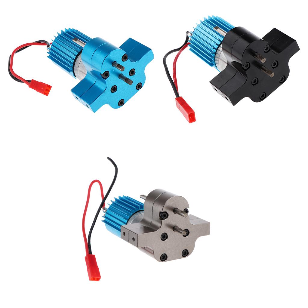Metal Transfer Speed Gearbox for WPL C24 B24 1/16 RC Crawler Truck Blue