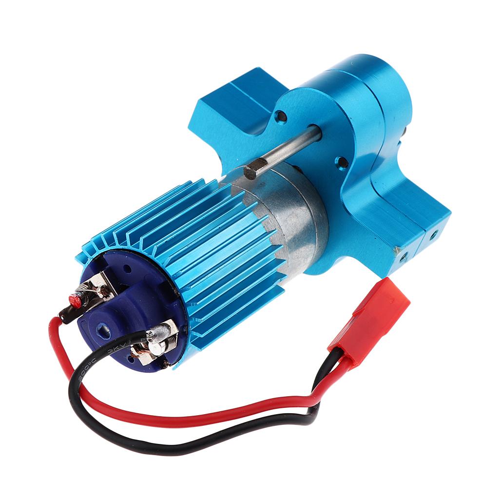 Metal Transfer Speed Gearbox for WPL C24 B24 1/16 RC Crawler Truck Blue