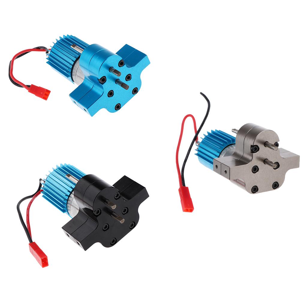 Metal Transfer Speed Gearbox for WPL C24 B24 1/16 RC Crawler Truck Blue