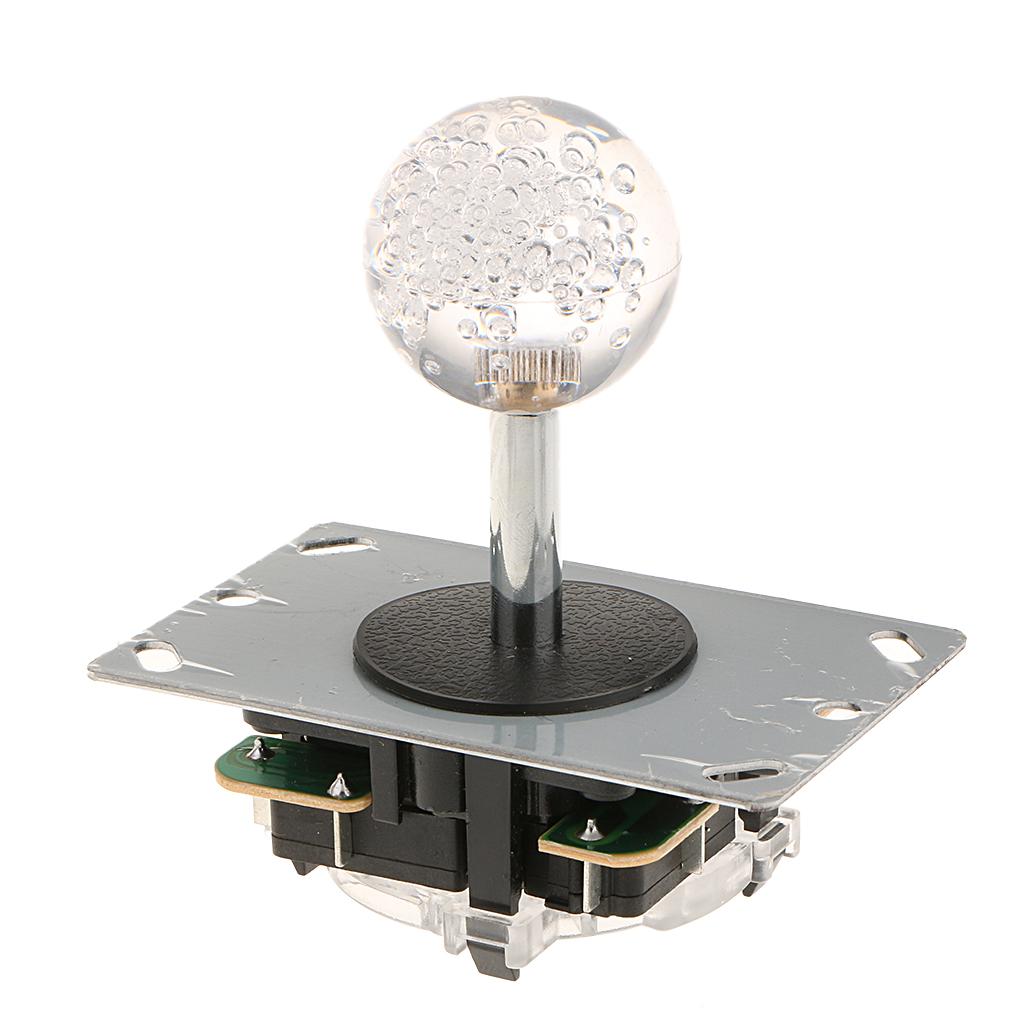Ball Arcade Joystick DIY Control Fighting Stick Parts for Arcade Game Clear