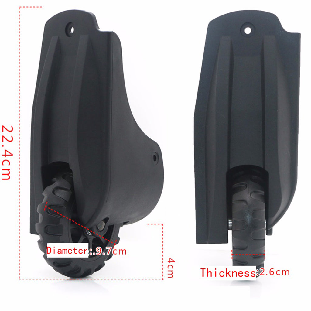 1Pair Replacement Luggage Wheel Suitcase Repair Mute Caster Accessories D082