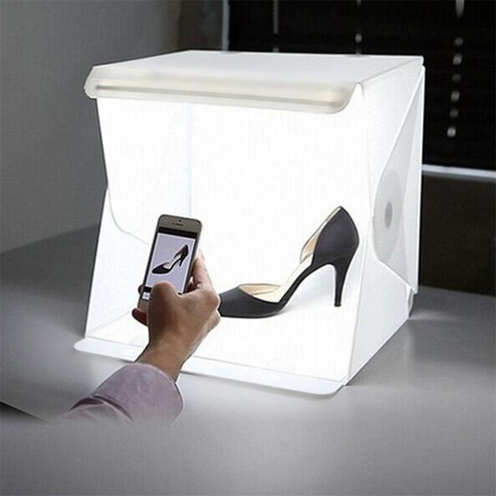 Light Room Photo Studio 9 Photography LED Lighting Tent Backdrop Cube Box"