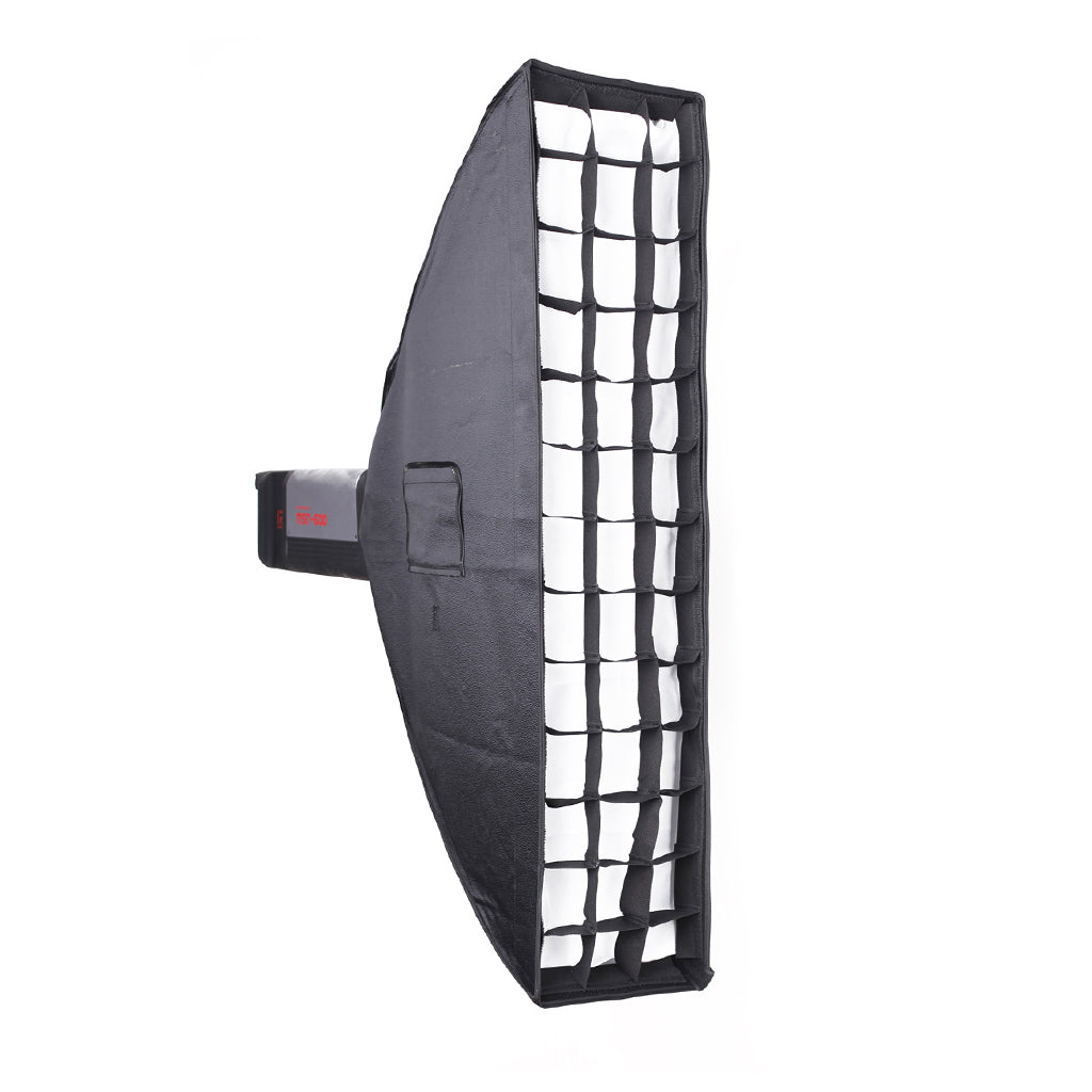 14x63"/35x160cm Softbox Honeycomb Eggcrate Soft Grid for Speedlight Flashes"