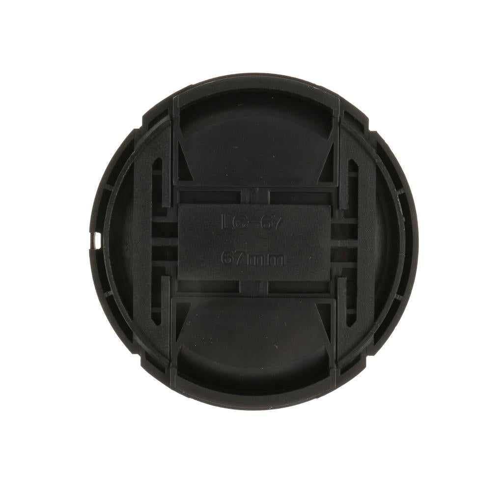 Lens Cap Front Rear Cover for Nikon Sony Camera Ultra Violet 67mm