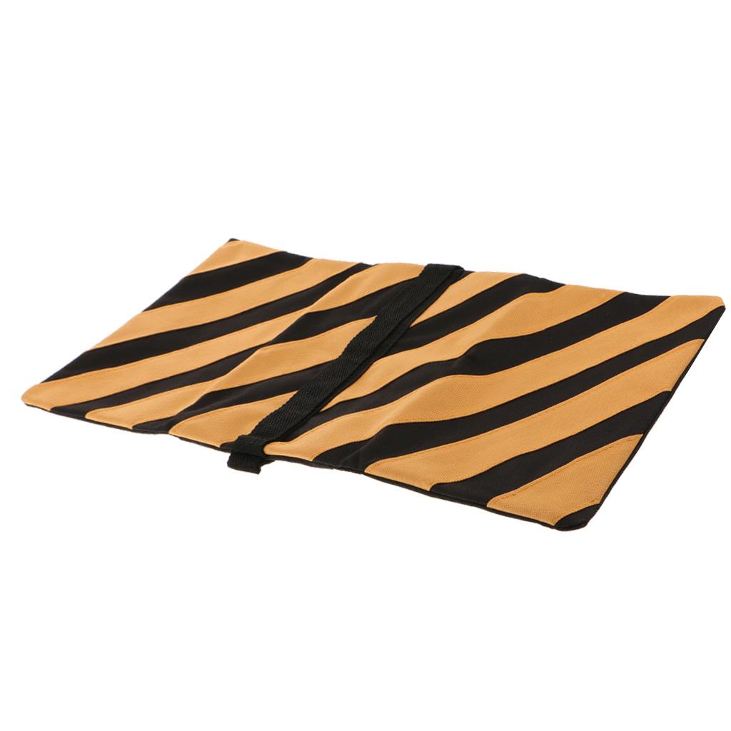 Single Zipper Balance Sandbags Photography Studio Orange and Black Stripes
