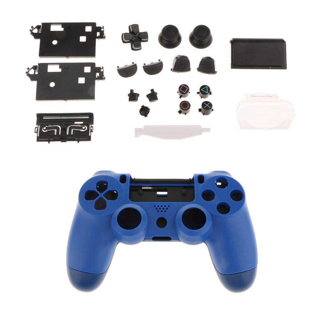 Cover Skin Case Shell Kit Housing Set for Sony PS4 Pro Blue