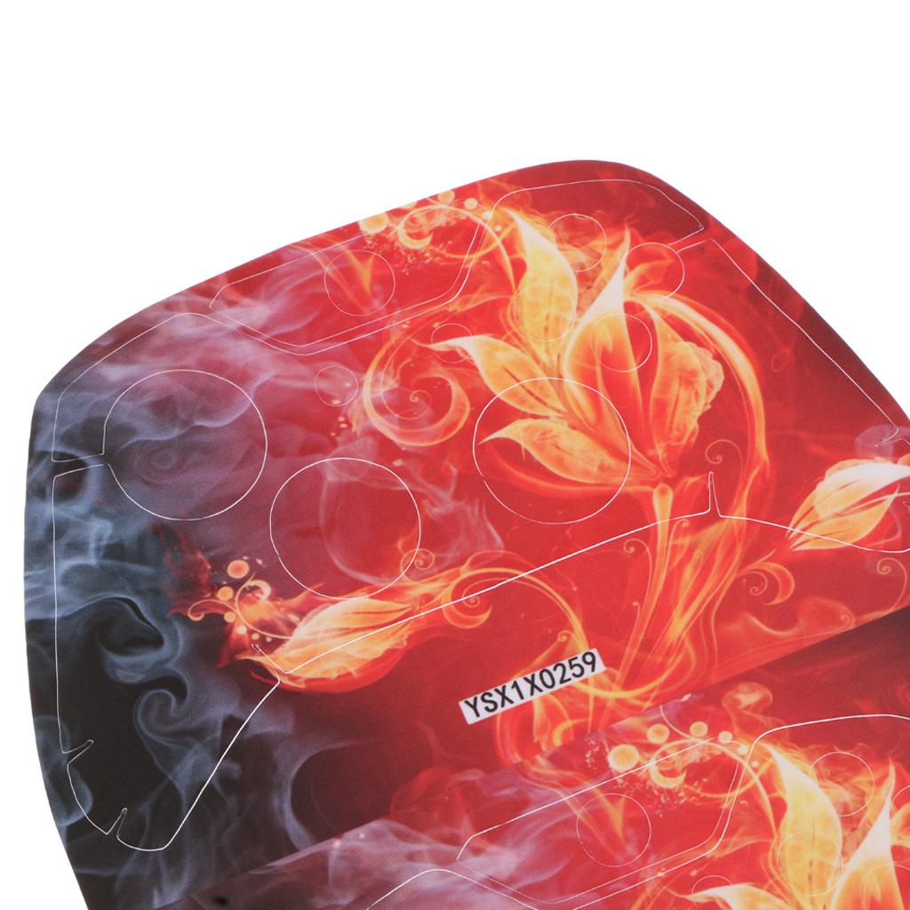 For One X Console Skin Decal Sticker+2 Controller Skin Fire