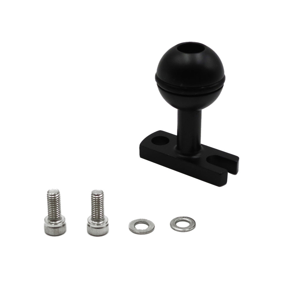 1 Diving Light Ball Arm Adapter System Mount Flashlight Accessory for "