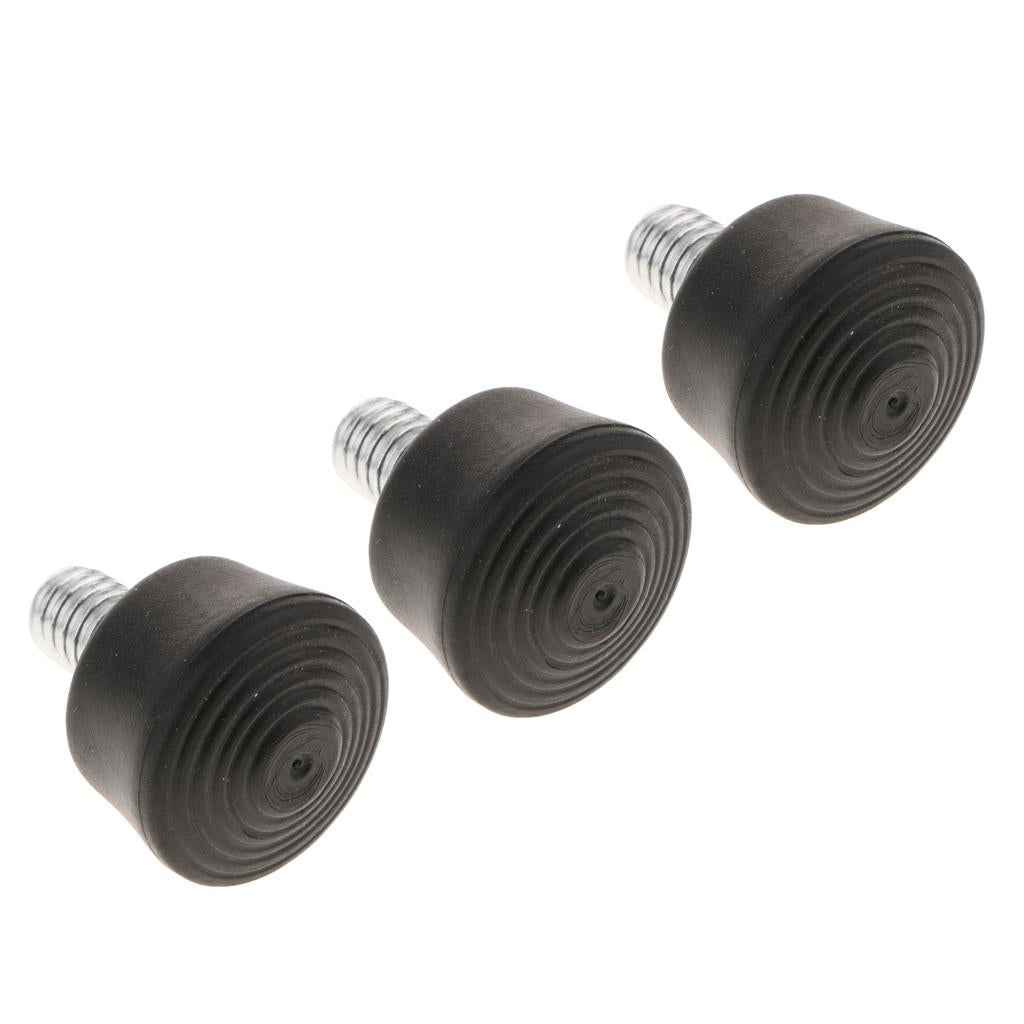 Universal Rubber Tripod Feet Non-slip Pad with M8 Screw For Tripod Monopod 23mm - Pack of 3