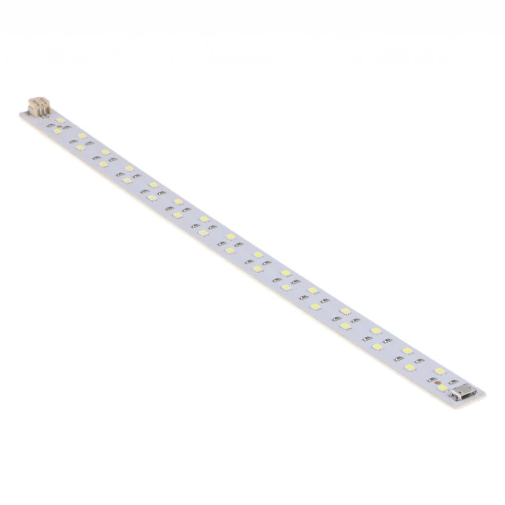 28CM 7W 20 SMD 2538 LED Rigid Strip Hard Bar Light Recharge Tube Lamp DC 5V