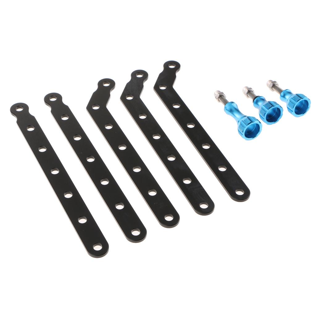 CNC Aluminum Alloy Folded Extension Arm Selfie Stick for Hero Cameras
