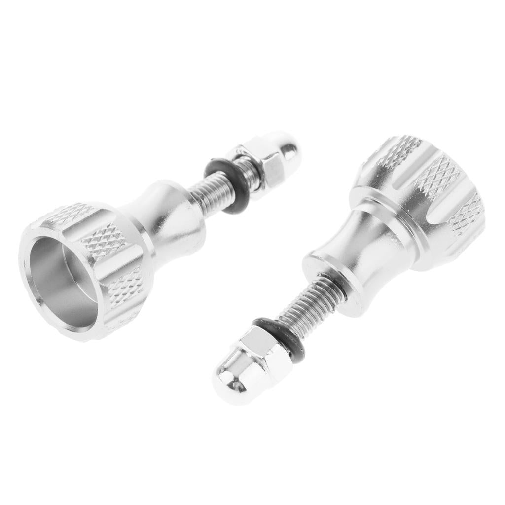 CNC Aluminum Extension Arms with Thumb Screw for 6 5 4 3 2 Silver