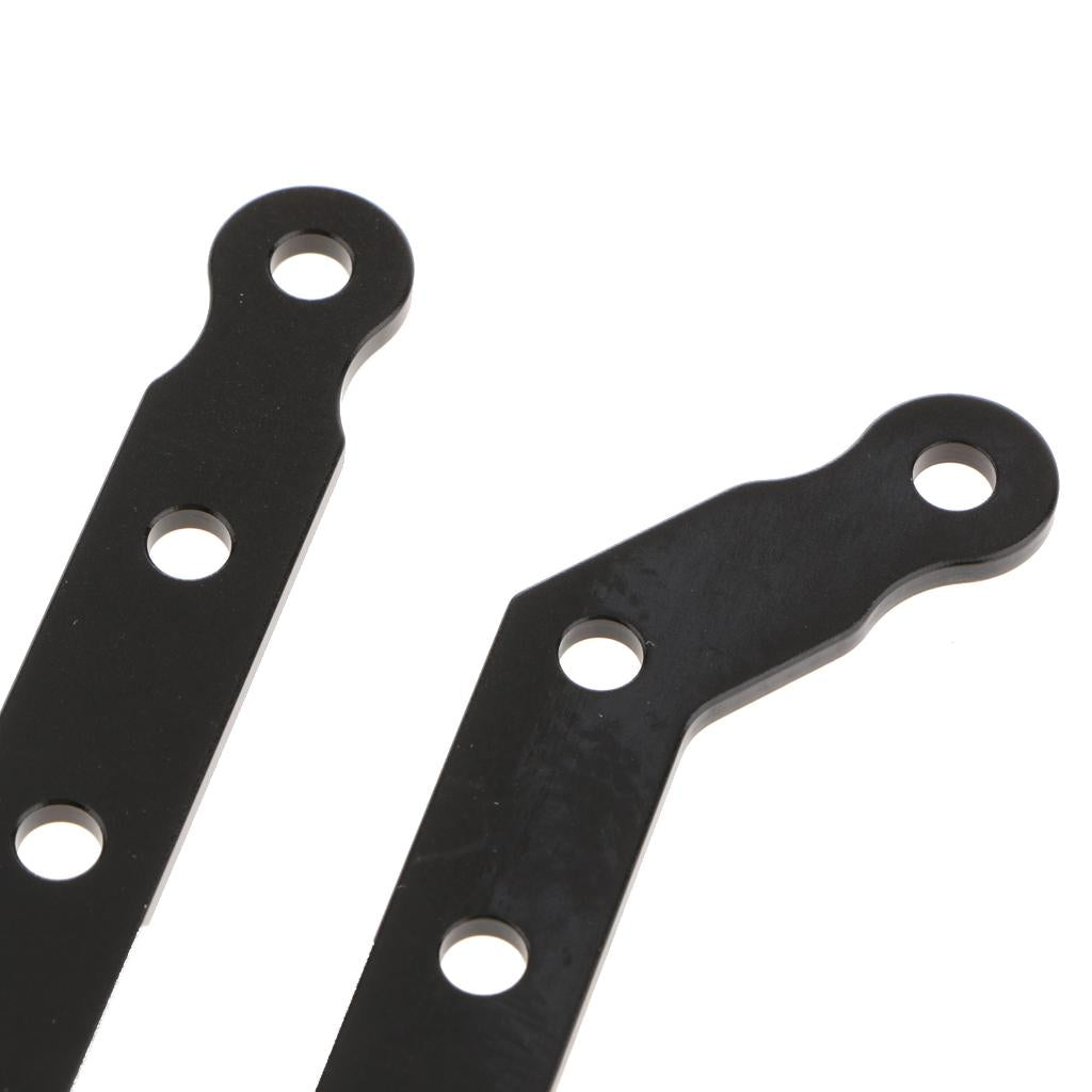 CNC Aluminum Extension Arms with Thumb Screw for 6 5 4 3 2 Silver