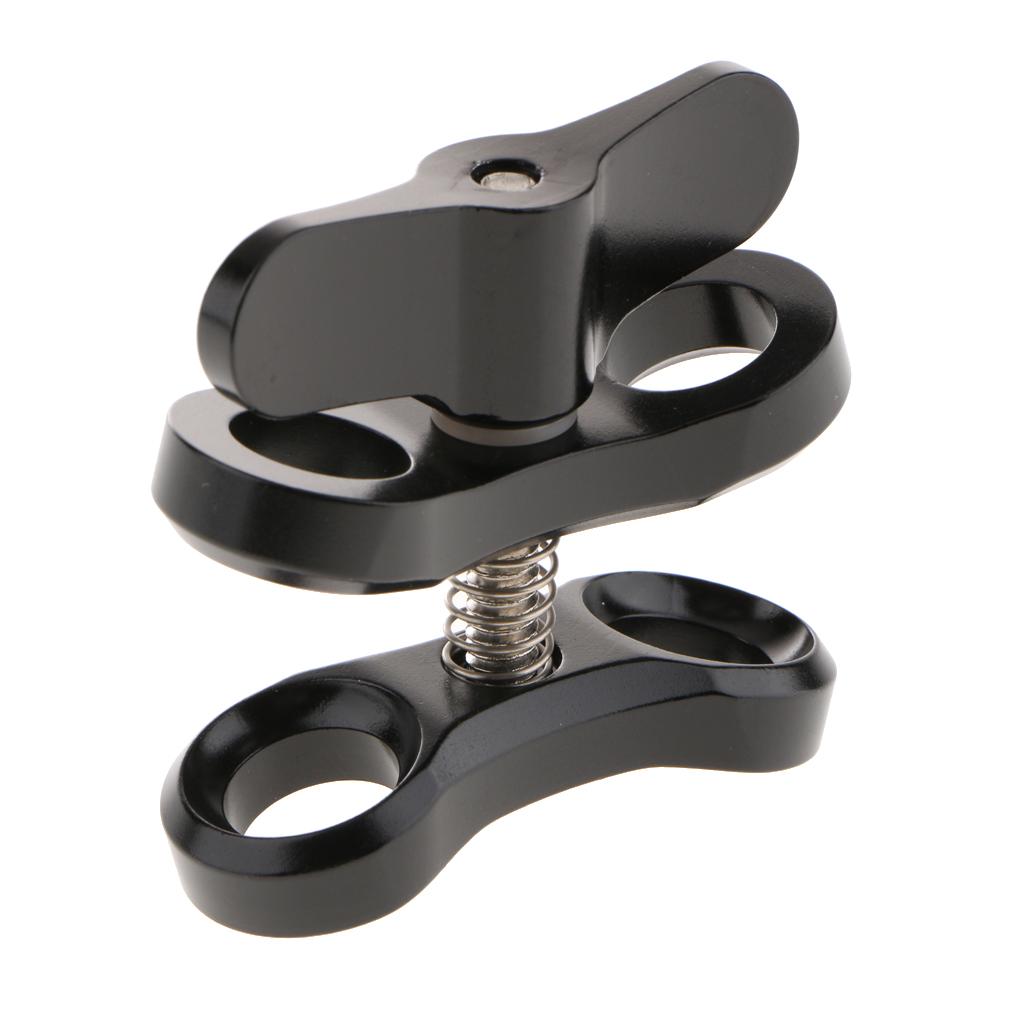 6Pieces Underwater Diving Ball Join Connector Clamp Mount Arm for Flashlight