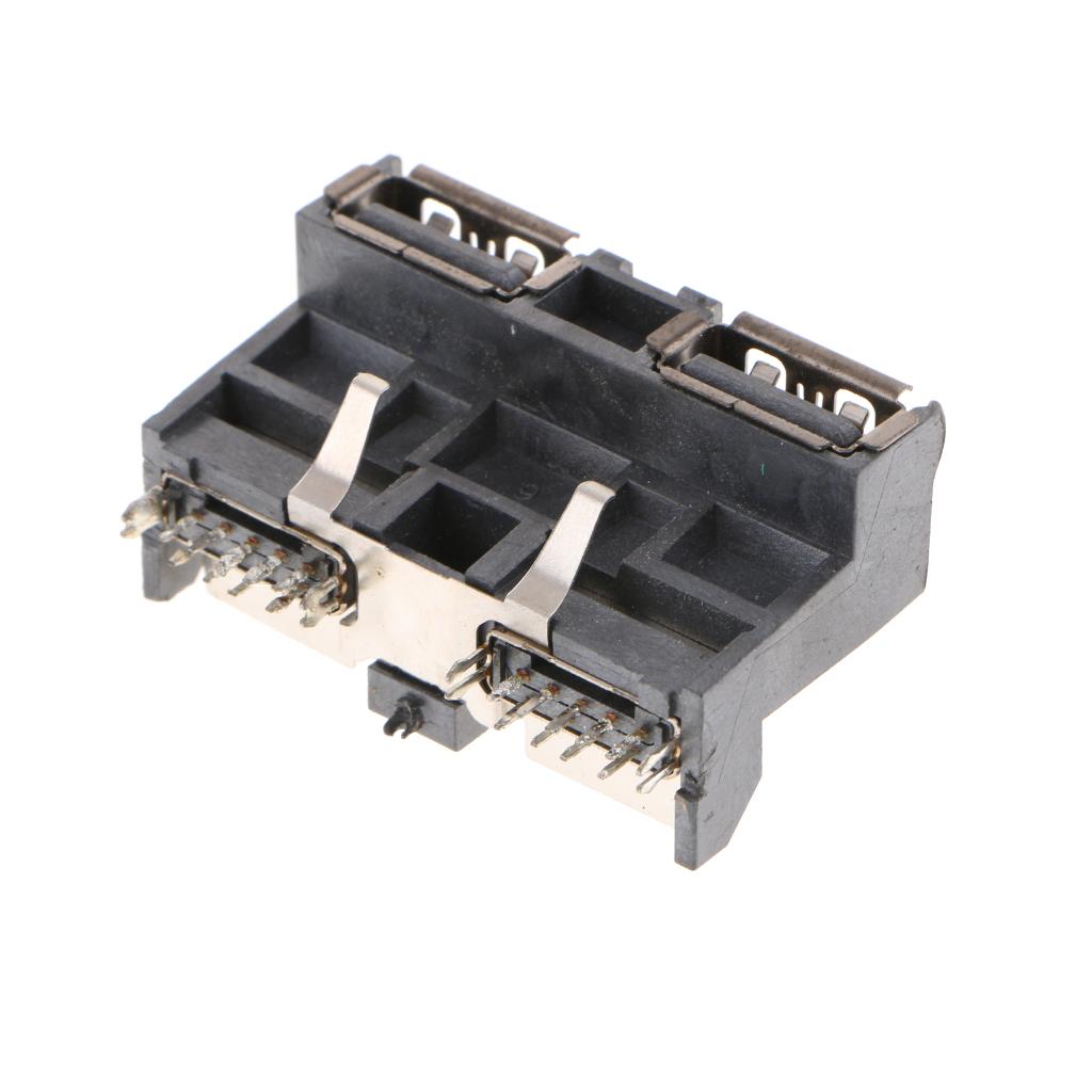 Replacement Dual USB Socket Port Slot Connector for Sony Playstation 4 PS4