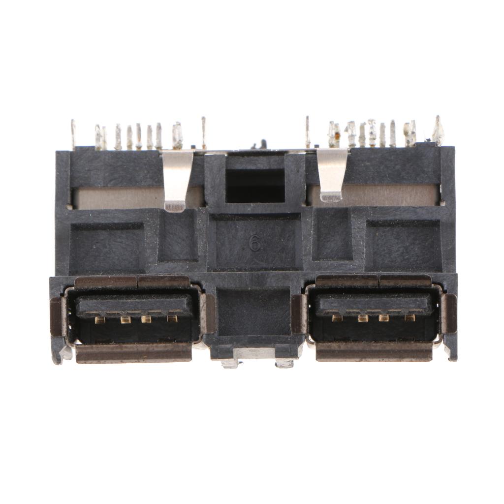 Replacement Dual USB Socket Port Slot Connector for Sony Playstation 4 PS4