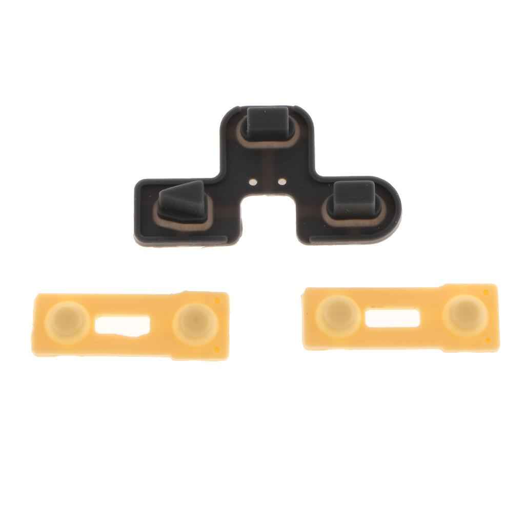 5Pieces Conductive Button Rubber Pad for Sony PS2 DualShock2 Controller Key Accessory