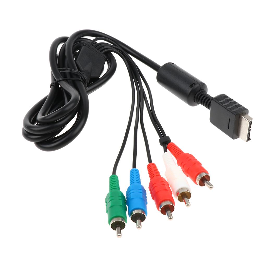 Audio Video AV Cable for Sony Playstation PS2 PS3 Console Lead Wire 1.8m