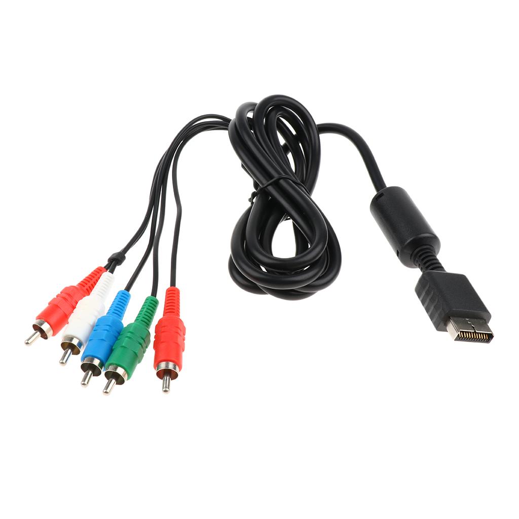 Audio Video AV Cable for Sony Playstation PS2 PS3 Console Lead Wire 1.8m