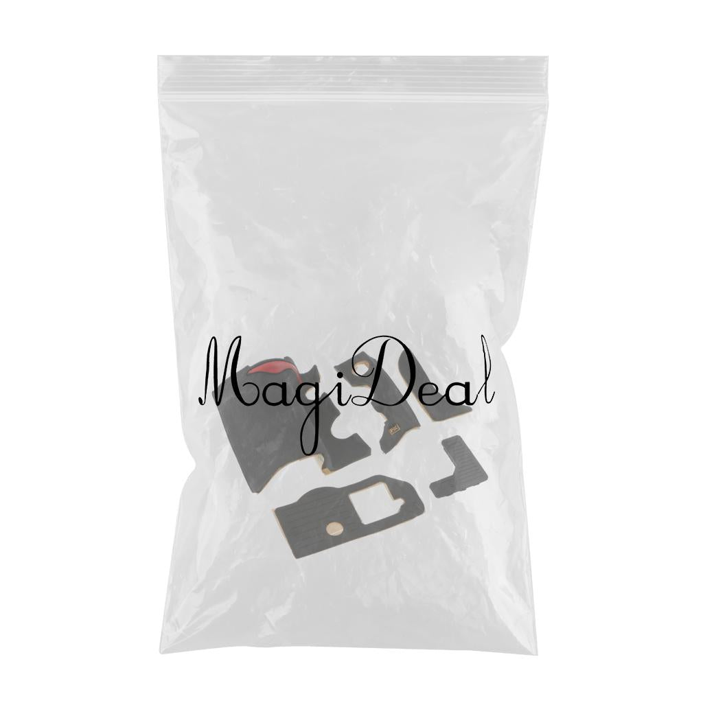 5 Pieces Grip Rubber Unit Repair Part for Nikon D700 Front/Rear/Side Cover