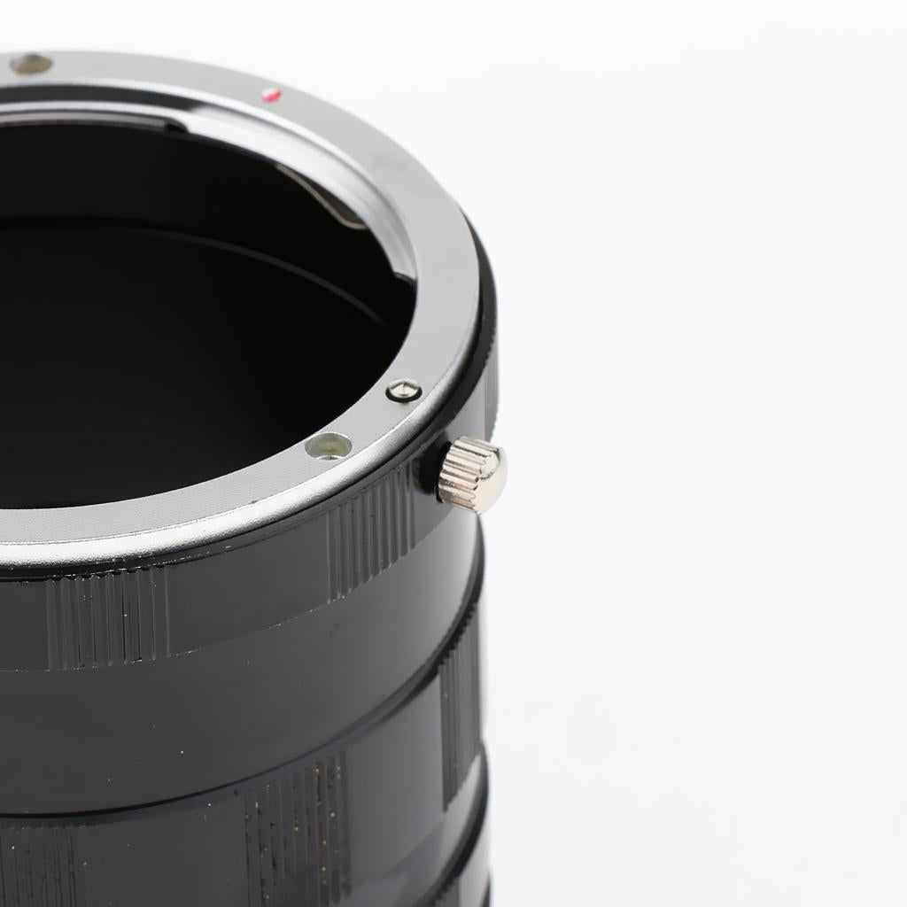 Macro Manual Focus Extension Tube Set Aluminum For EF EF-S Lenses