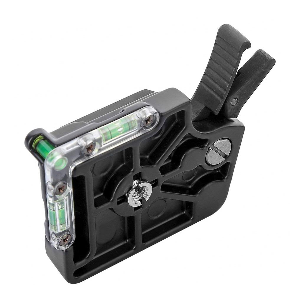 Compact Quick Release Adapter Assembly Platform Clamp + QR Plate Mount Base