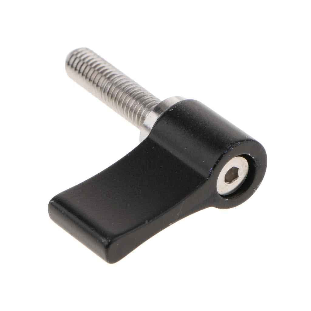 7-shaped Handle Screw M5 Adjustable Screw For Photographic Equipment Camera (Black, 20mm)