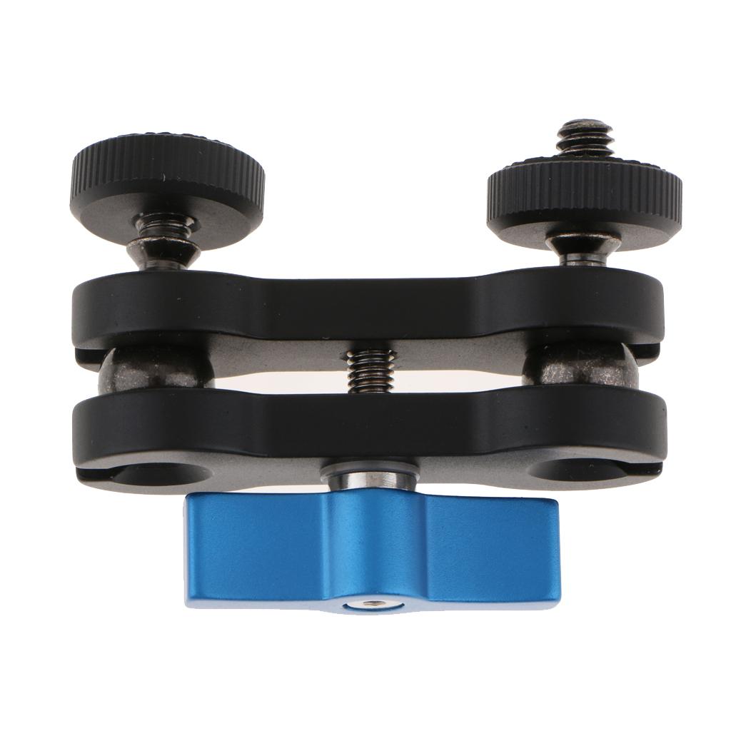 1/4 Ball Head Hot Shoe Magic Arm Mount Adapter Connector for DSLR Cameras"