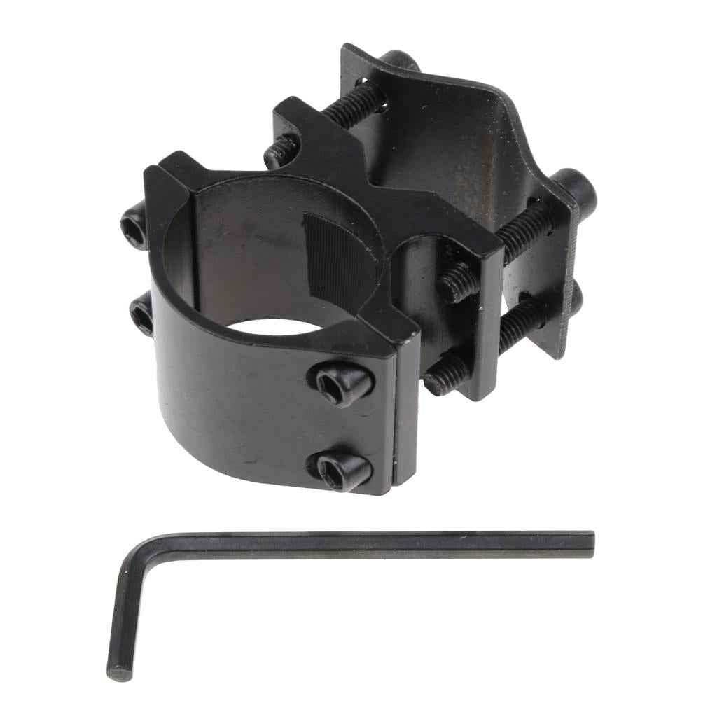 Universal Barrel & 20mm Rail 1" Flashlight Mount for SureFire Fenix Olight B