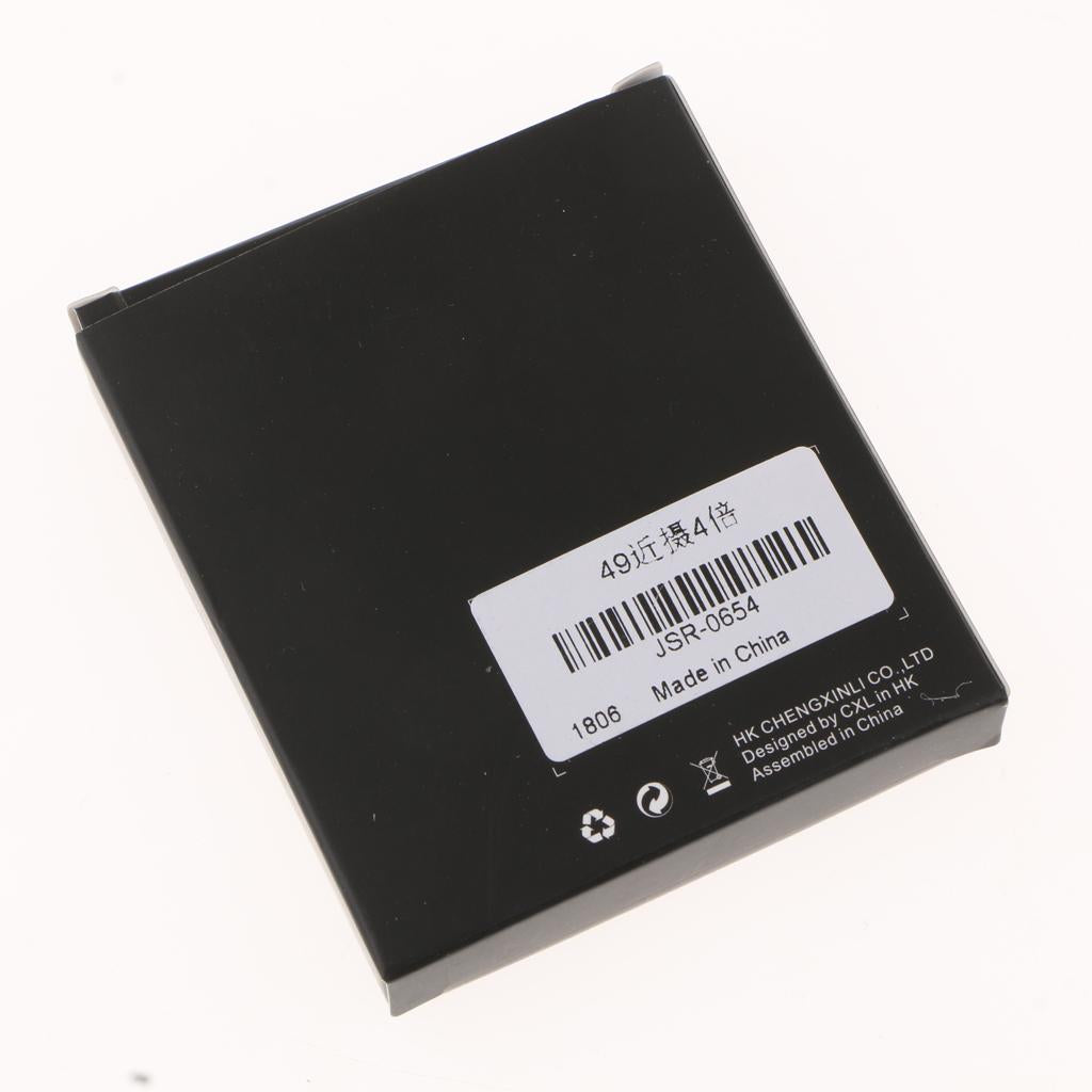 49mm DSLR Camera Lens Close Up Macro Filter +4 Magnification for