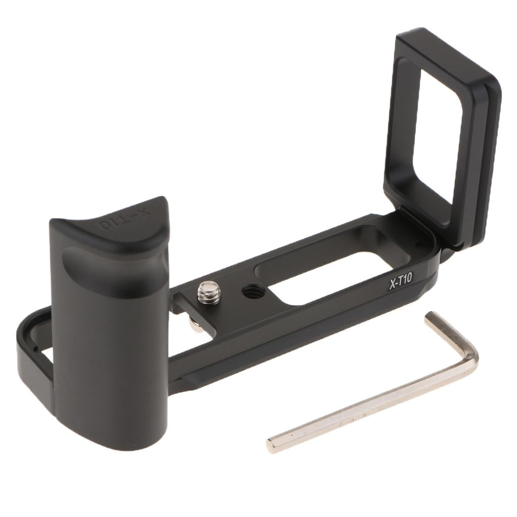 Vertical Hand Grip for Fujifilm Fuji X-T10 Quick Release L Plate Bracket